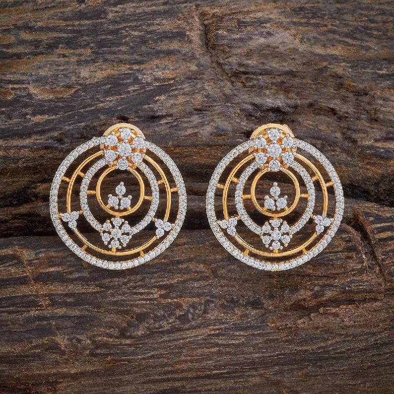 women handmade earrings -Zircon Earring 178443