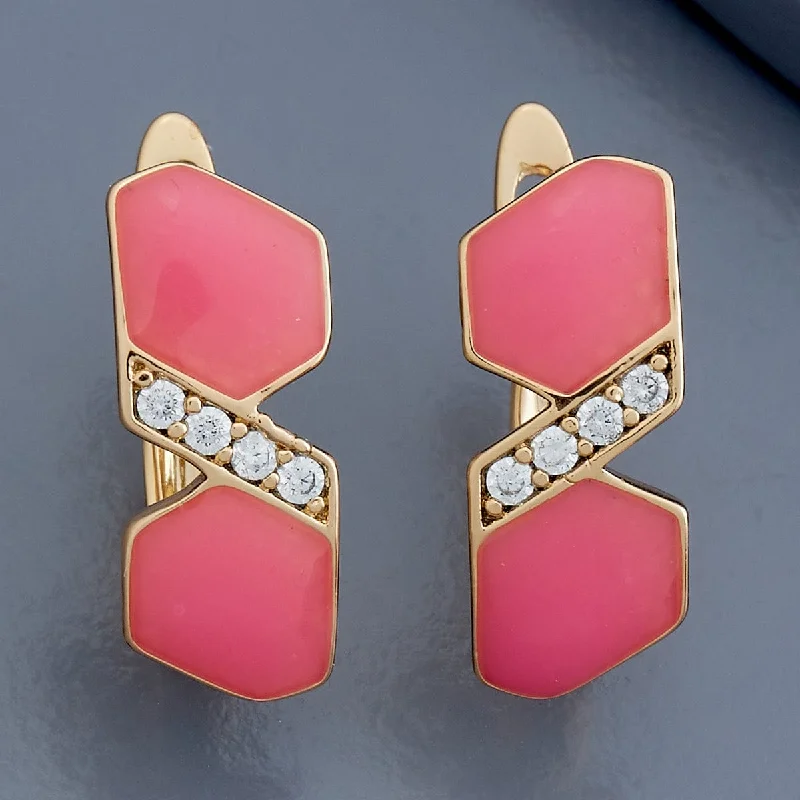 women gemstone stud earrings -Trendy Earring 179316