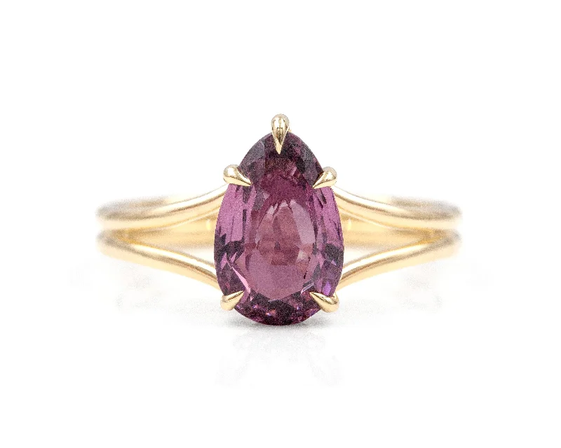 women dainty bracelets -1.95-Carat Pear Spinel Gemma Ring