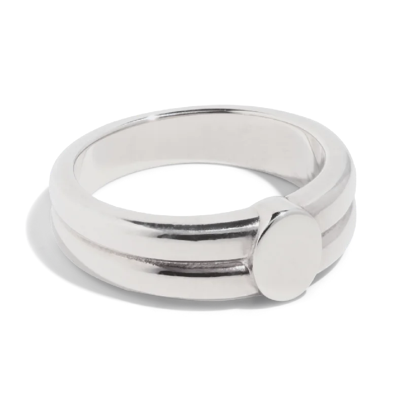 women cuff bracelets -THE HARLOW RING - sterling silver