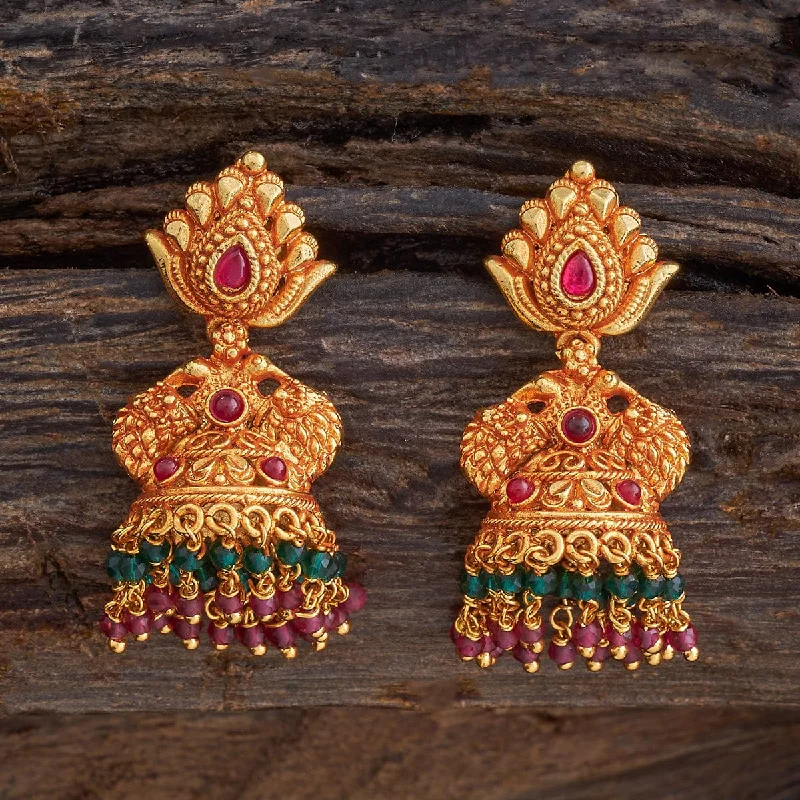 women luxury gold earrings -Antique Earring 175881