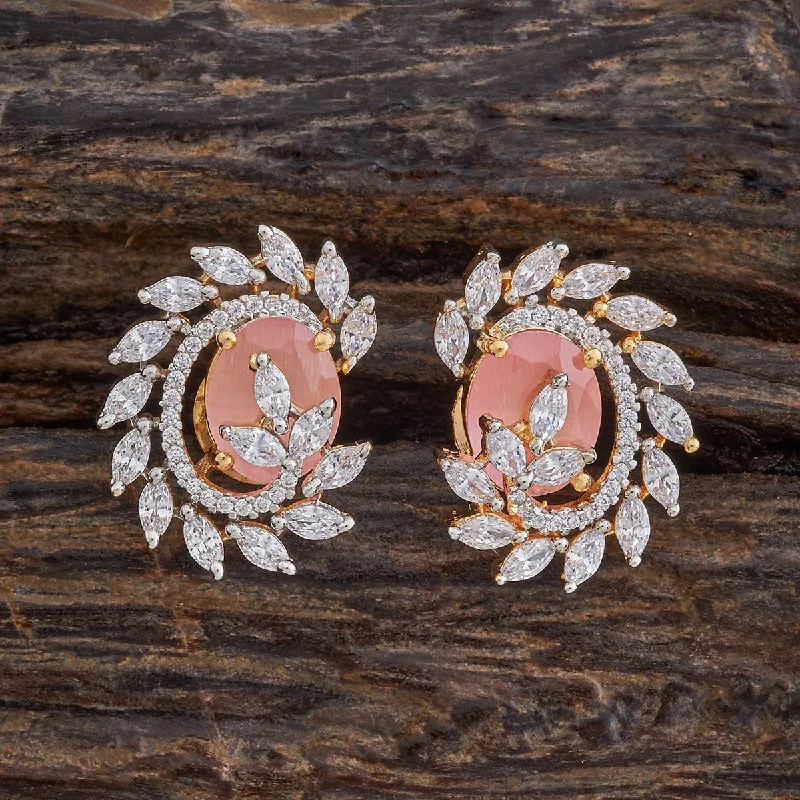 women handmade earrings -Zircon Earring 177505