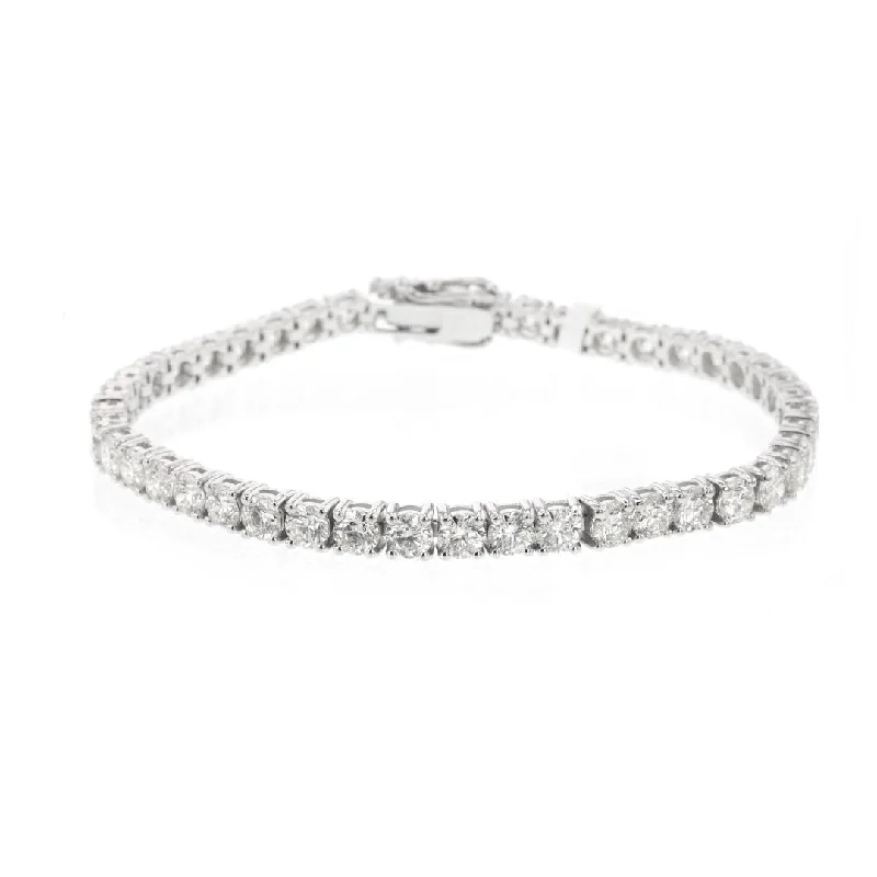 9.82 ctw Diamond Tennis Bracelet