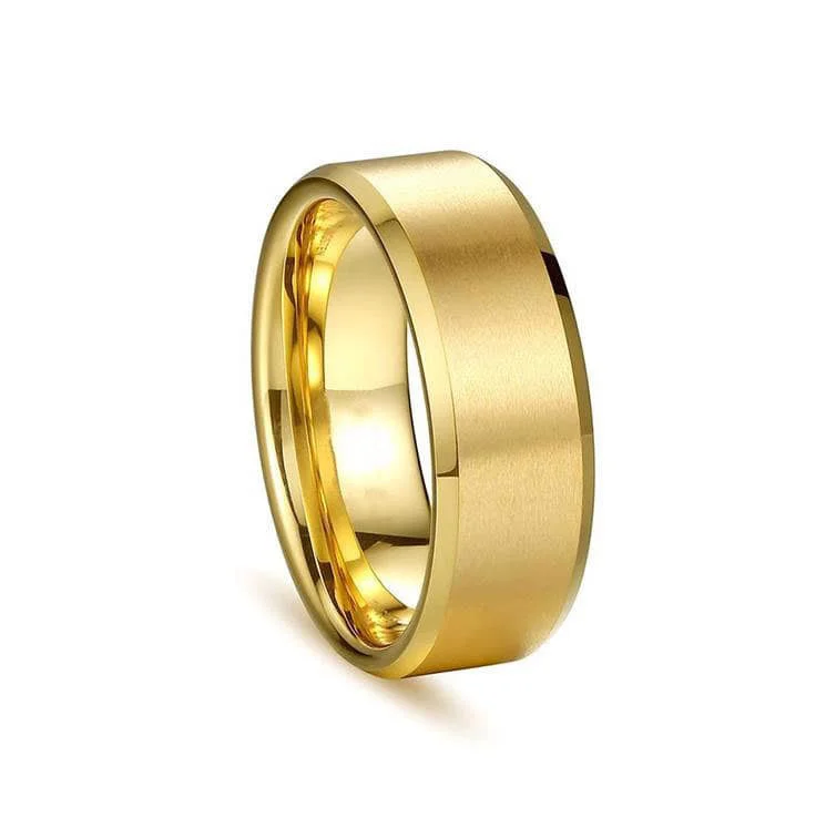 women luxury bangles -The Titan Ring - Gold