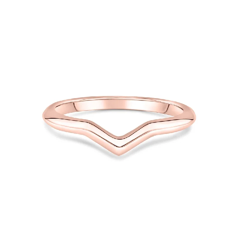 women minimalist bracelets -The Paige - Rose Gold