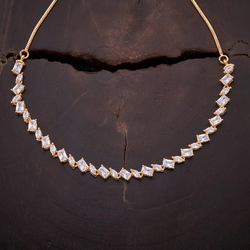 women eco-conscious necklaces -Zircon Necklace 173323