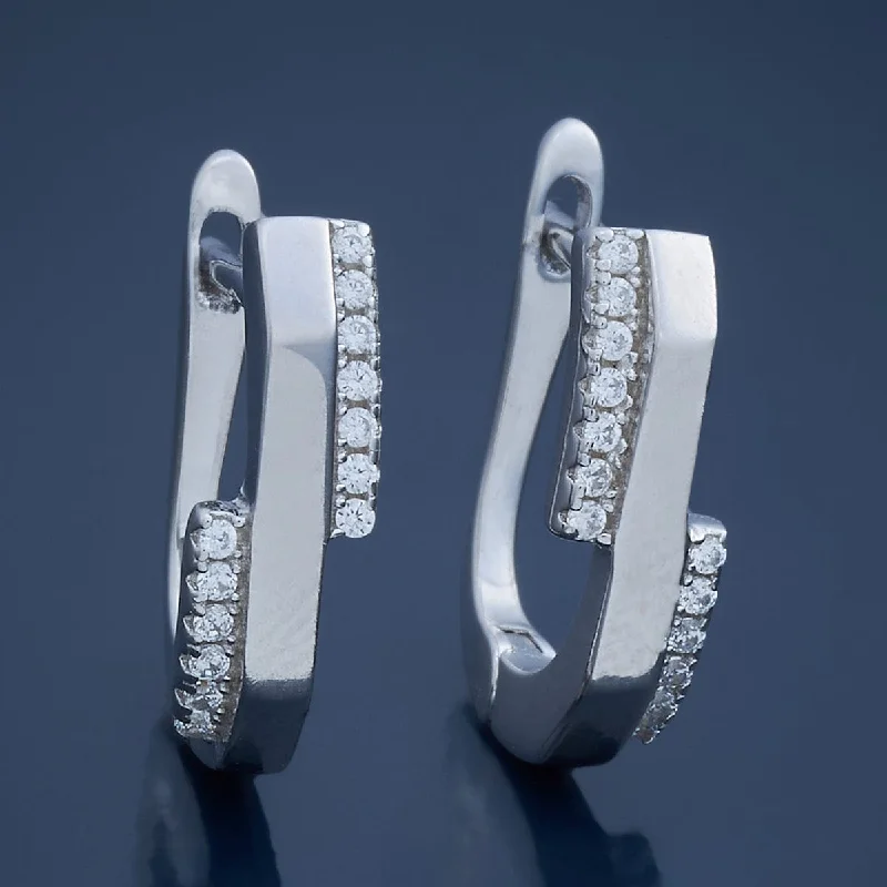 women designer hoop earrings -92.5 Silver Earring 180923