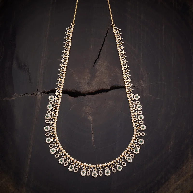 women delicate necklaces -Zircon Necklace 155255