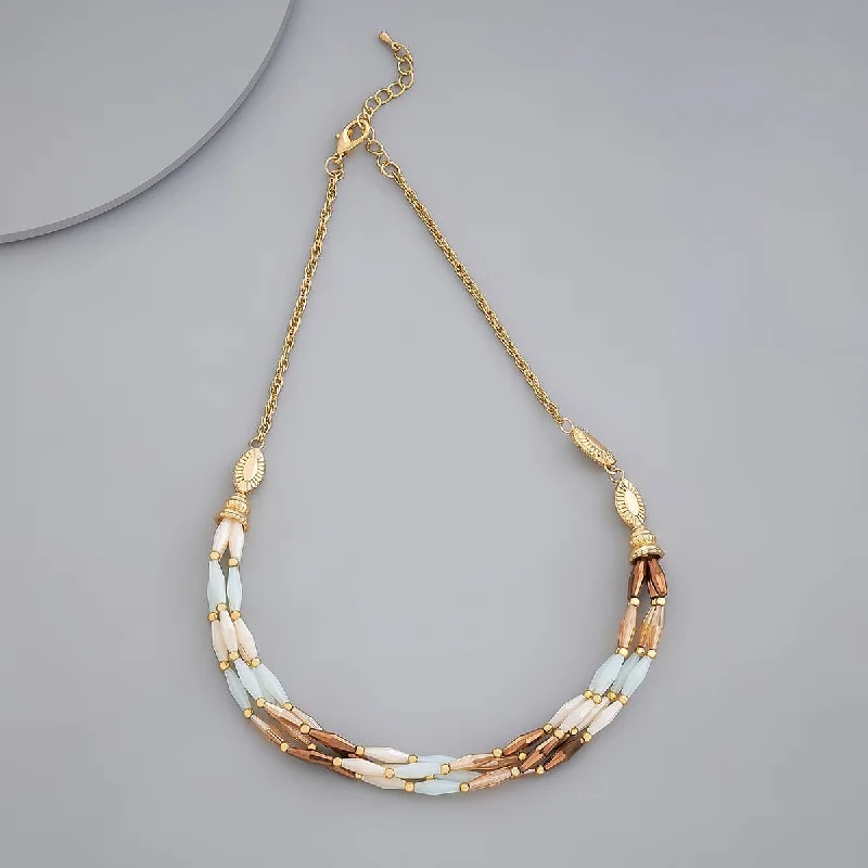 women gold necklaces -Trendy Necklace 172855