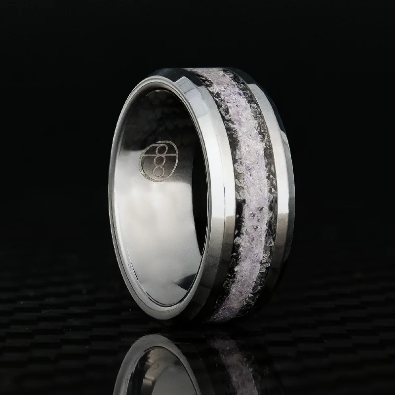 women cuff bracelets -Custom Stripe Ring