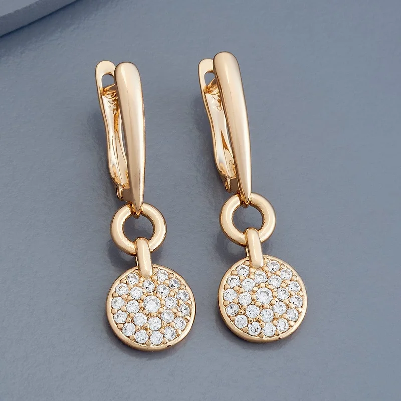 women cubic zirconia earrings -Trendy Earring 179529