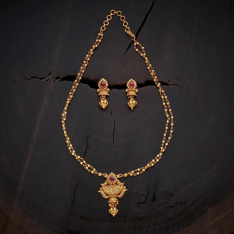 women double-layer necklaces -Antique Necklace 137745