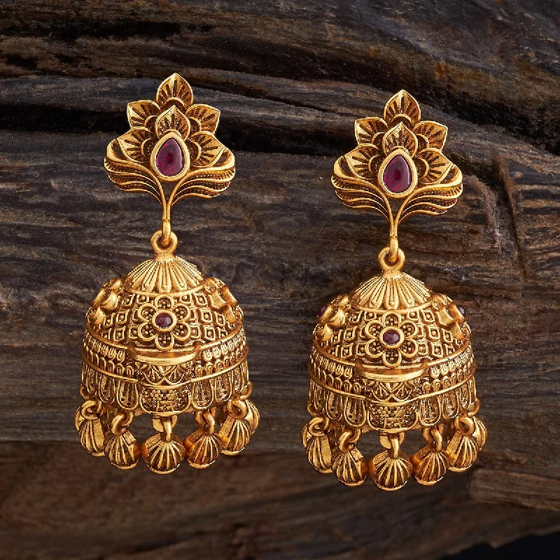 women vintage stud earrings -Antique Earring 177022