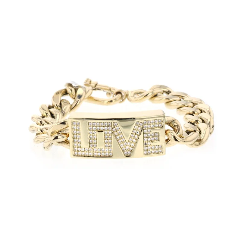 0.60 ctw Diamond Love Bracelet