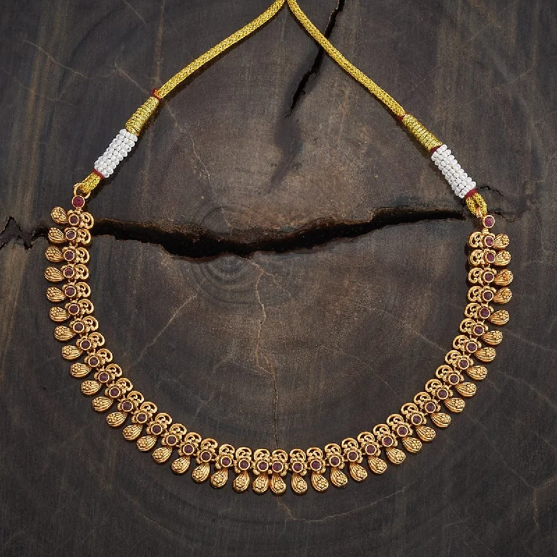 women nature-inspired necklaces -Antique Necklace 181411