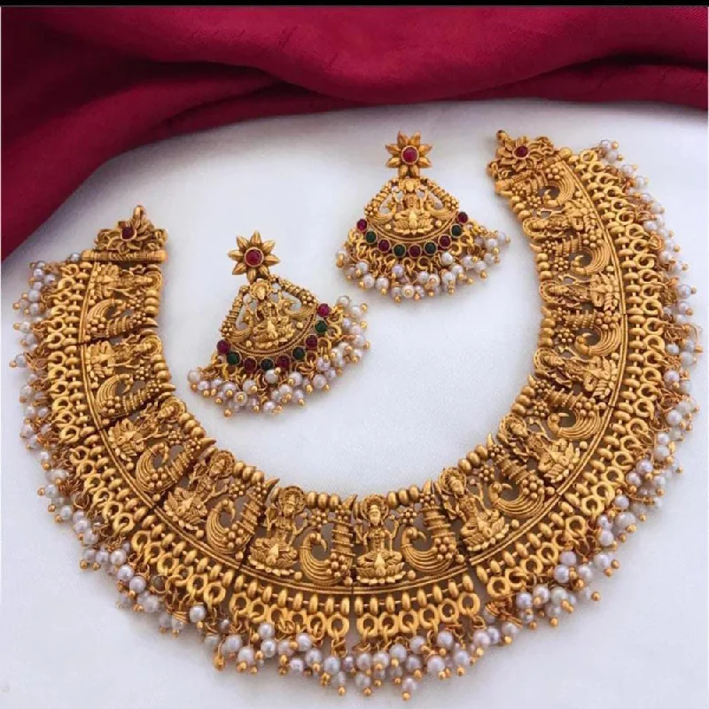 women timeless necklaces -Sai Fashion Gold Plated Necklace Set