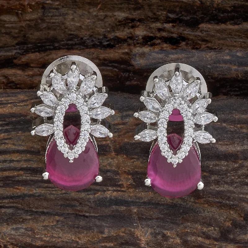 women pearl earrings -Zircon Earring 177511