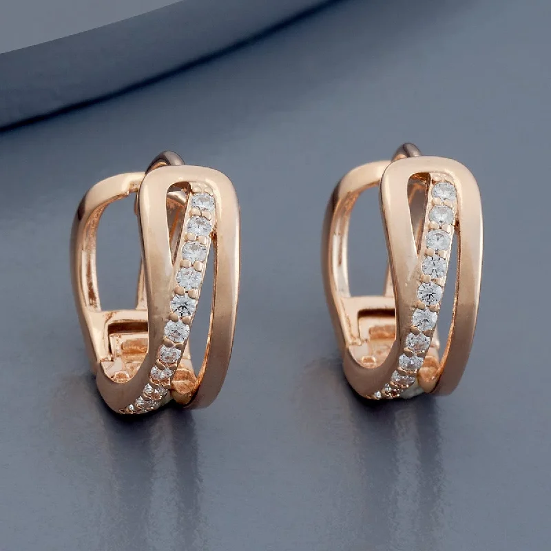 women gold earrings -Trendy Earring 179285