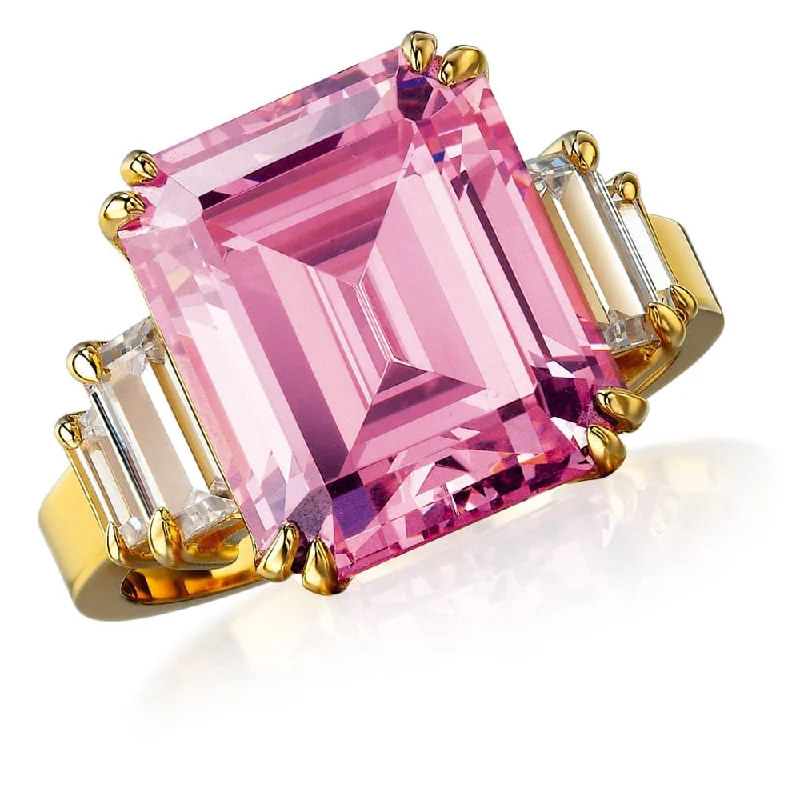 women wedding bracelets -Pink Millions Ring