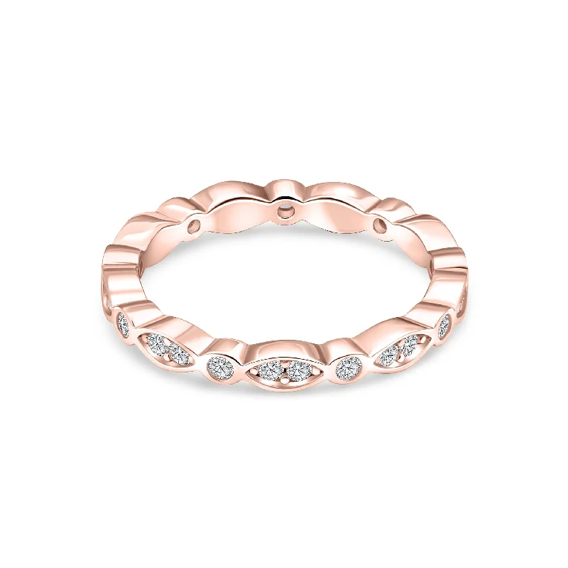 women dainty bracelets -The Bella - Rose Gold