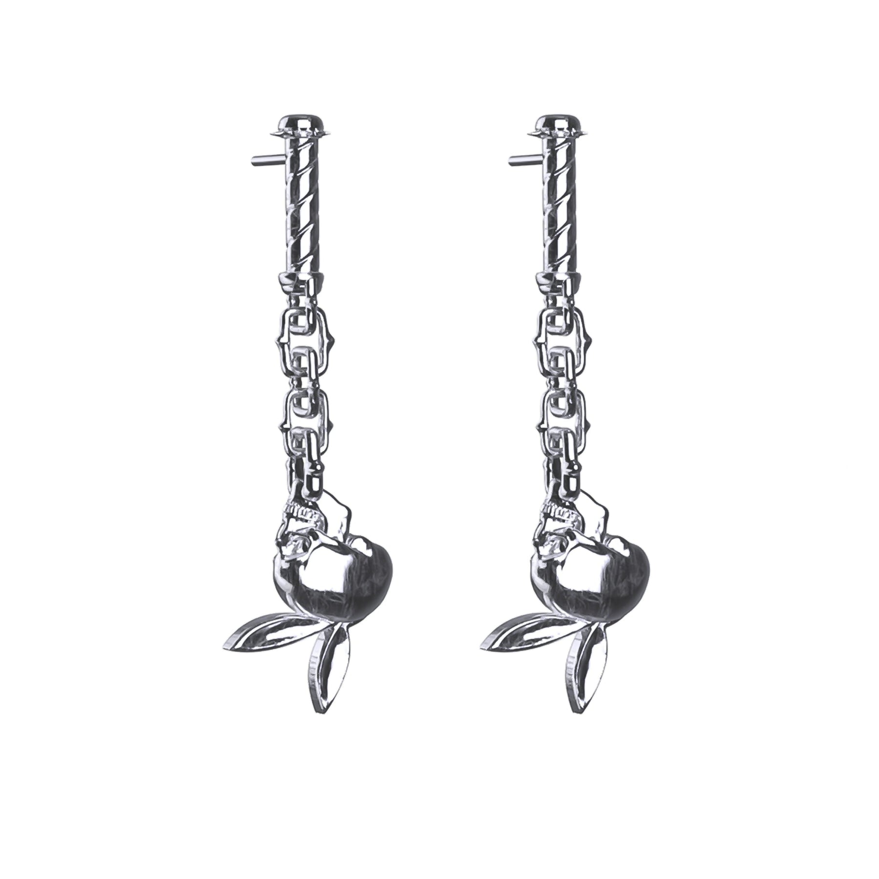 women dazzling earrings -SKULLBOY DANGLE EARRING