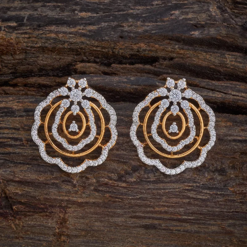 women sparkling earrings -Zircon Earring 178442