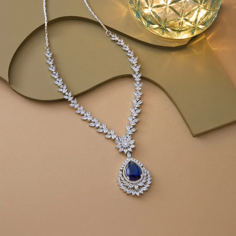 women wedding day necklaces -Zircon Necklace 161719