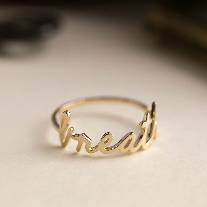 women wedding bracelets -Breathe Ring