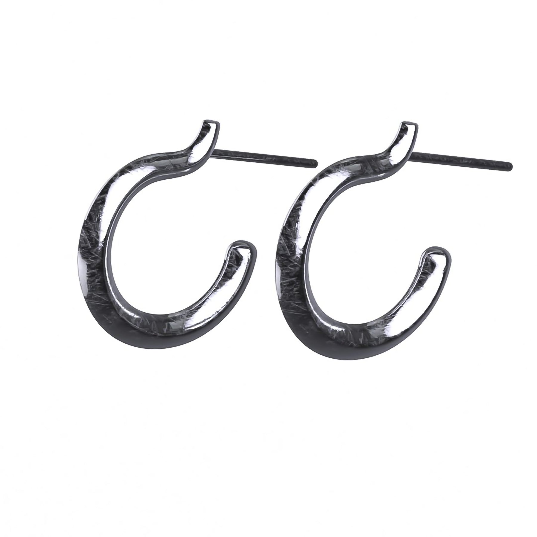 women dazzling earrings -PLAIN OPEN HOOP EARRING