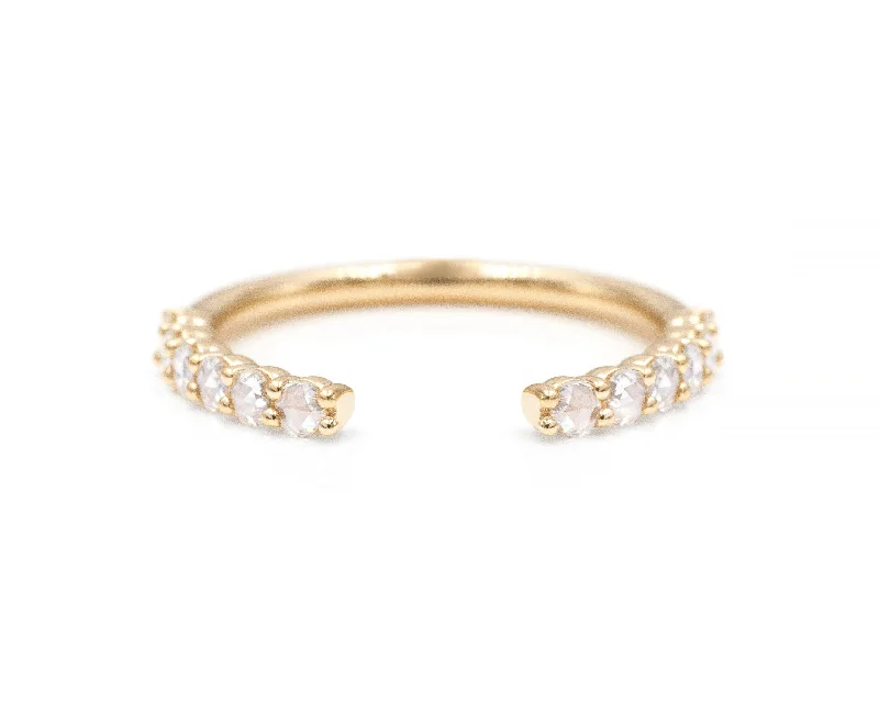 women eco-friendly bracelets -Colette Rose Cut Band