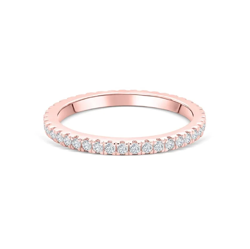 women chic bangle bracelets -The Promise - Rose Gold