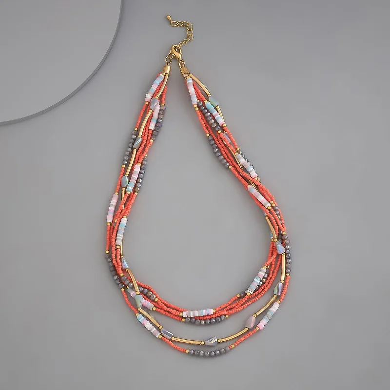 women beaded necklaces -Trendy Necklace 172859