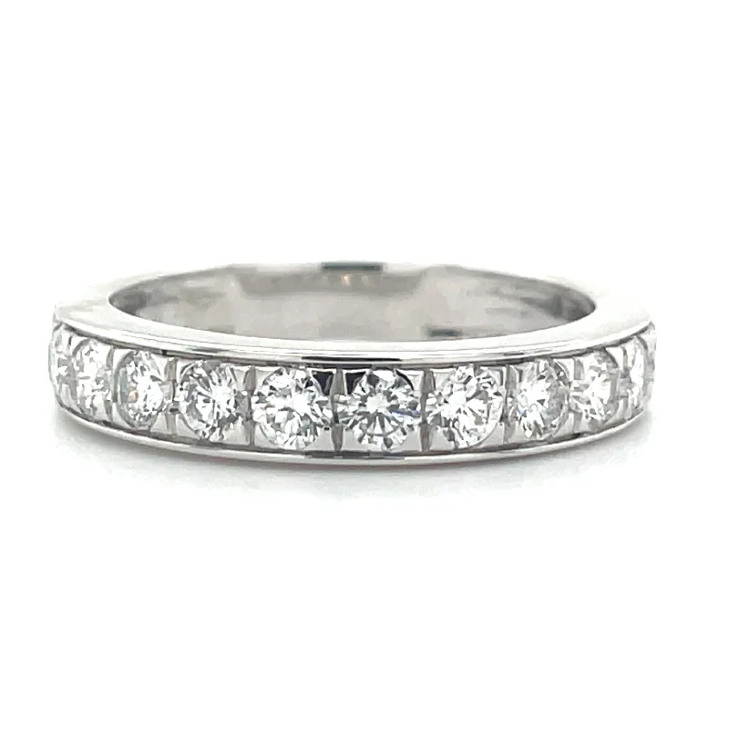 women modern solitaire engagement rings -14ct White Gold 0.75ct Laboratory Grown Diamond Ring