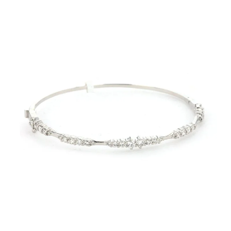 1.22 ctw Diamond Bangle Bracelet