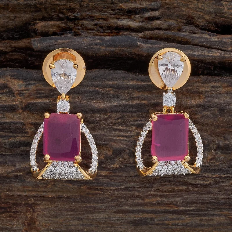 women chic drop earrings -Zircon Earring 177301