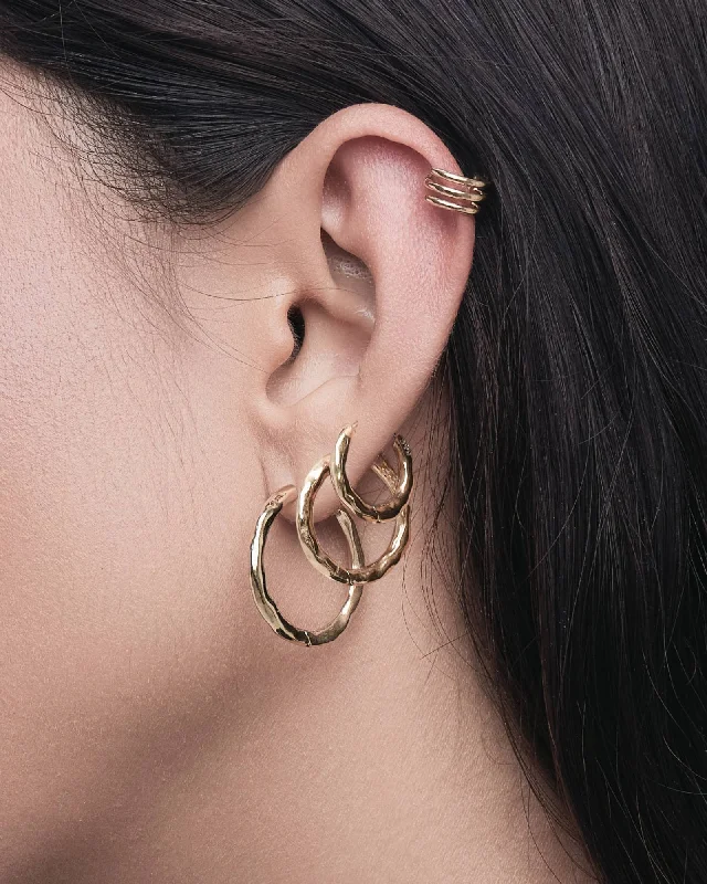 women long earrings -Orion Hoop Earrings Set