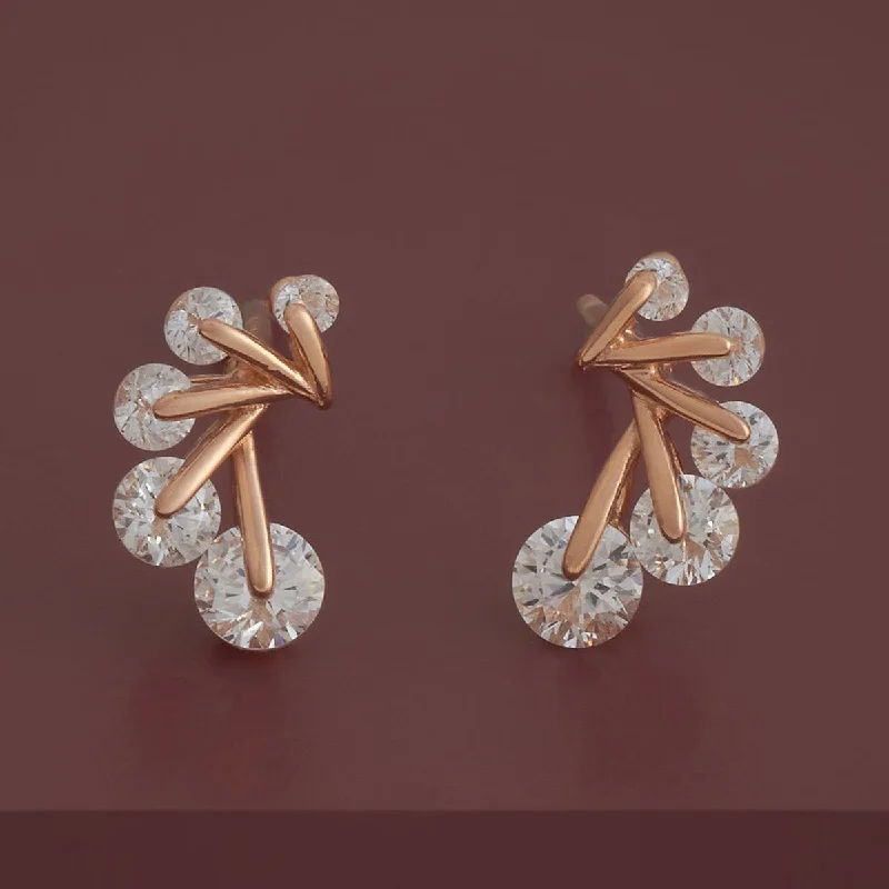 women luxury diamond earrings -92.5 Silver Earring 180840